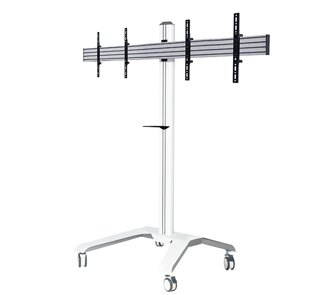 BT8514/WW V2 Universal Twin Screen VC Trolley Stand Cart