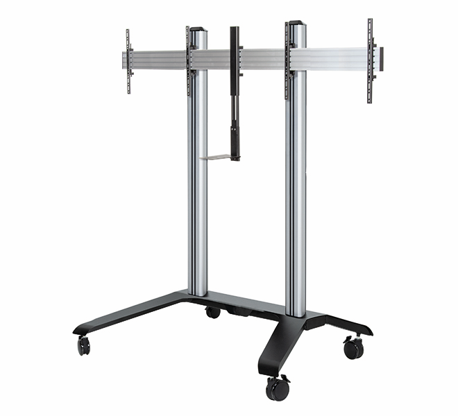 BT8516/BS V2 Universal Twin Screen VC Trolley Stand Cart