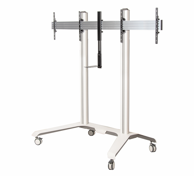 BT8516/W Universal Twin Screen VC Trolley Stand Cart