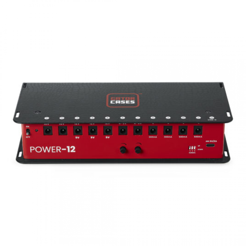 GTR-PWR-12 Pedalboard Power Supply; 12 Outputs - 2300Ma