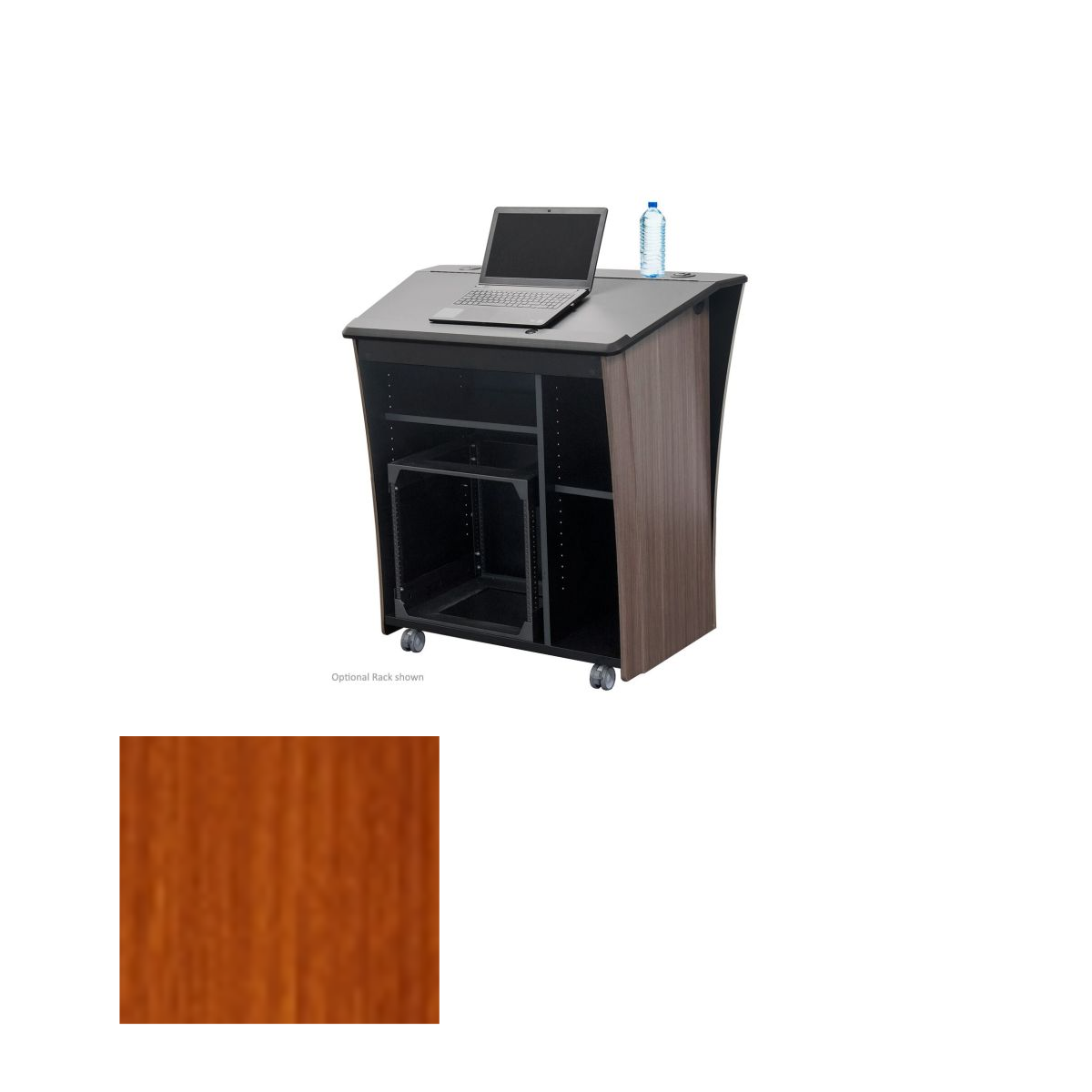 LEX33 HCT Large Surface Presentation Lectern, Hayward Cherry