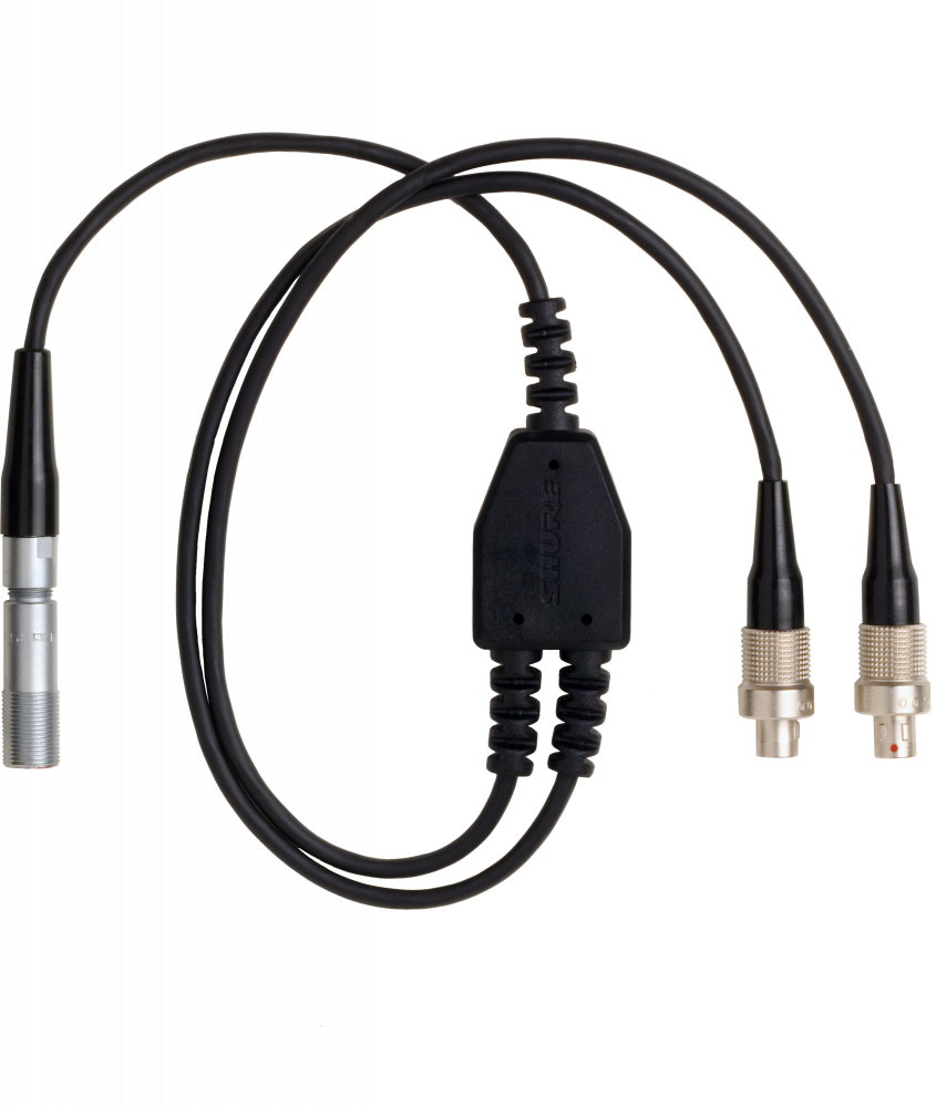 AXT652LEMO3 Y-Cable for Bodypack Transmitters
