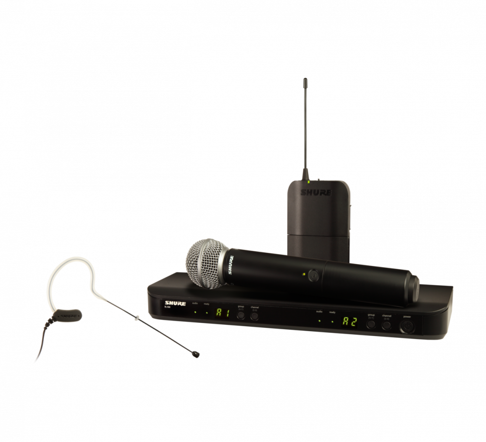 BLX1288/MX153-H11 Wireless Combo System with SM58 Handheld and MX153 Earset