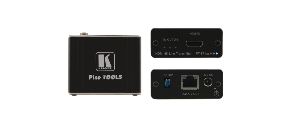 PT-871XR 4K HDR HDMI Compact PoC Transmitter over Long–Reach DGKat 2.0