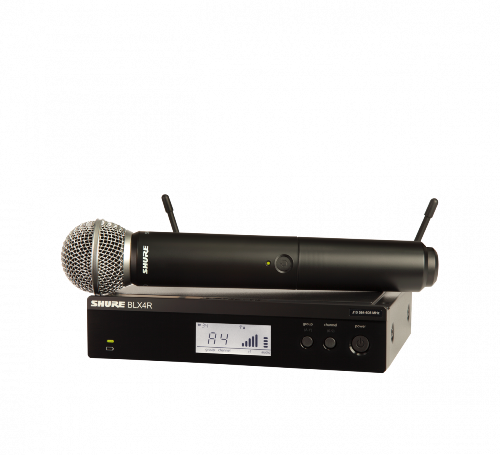 BLX24R/SM58-J11 Wireless Rack-mount Vocal System with SM58