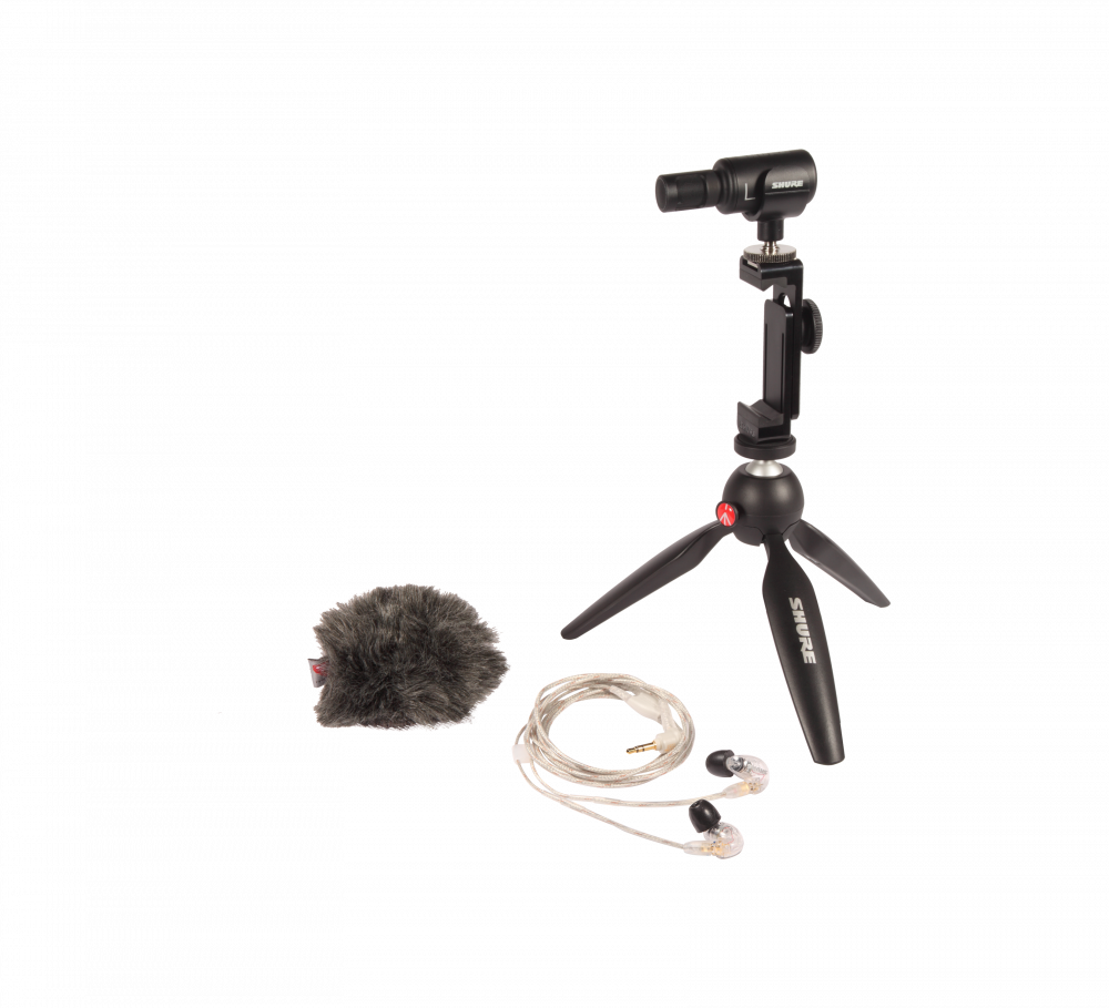 MV88+SE215-CL Portable Videography Kit