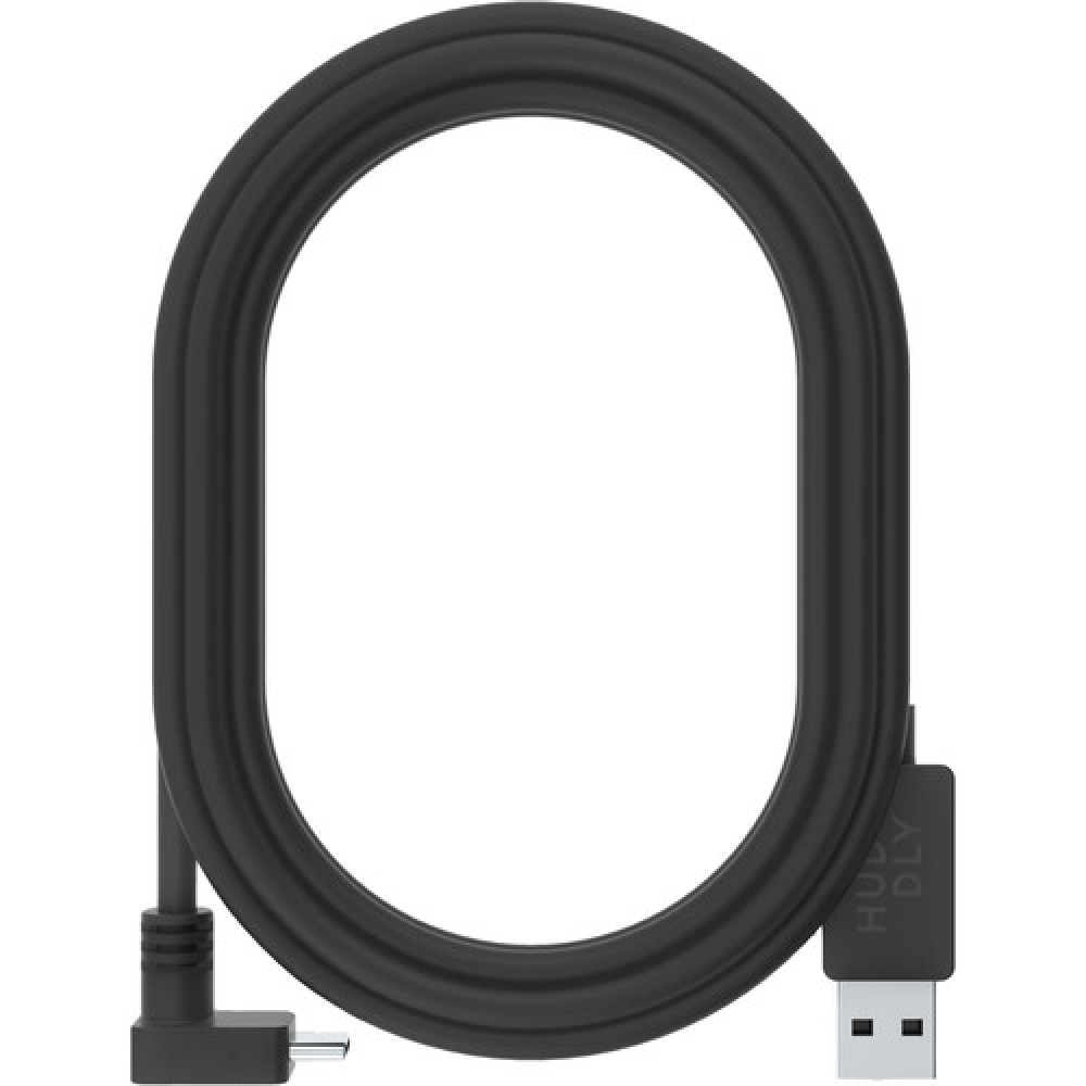 USB 3 C-to-A Angled Cable 2m/6.6ft