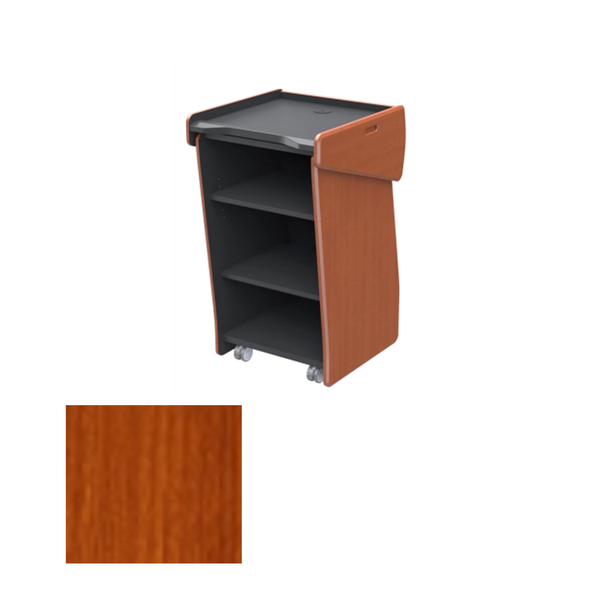 LEX41 HCT Modern Lectern, Hayward Cherry