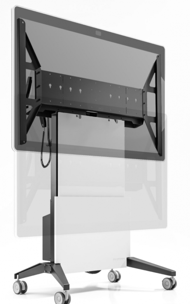 FPS1/EL/C2/GG/VW Cisco Webex Board 70″ Electric Lift Mobile Display Stand, Graphite and Gray/Very White