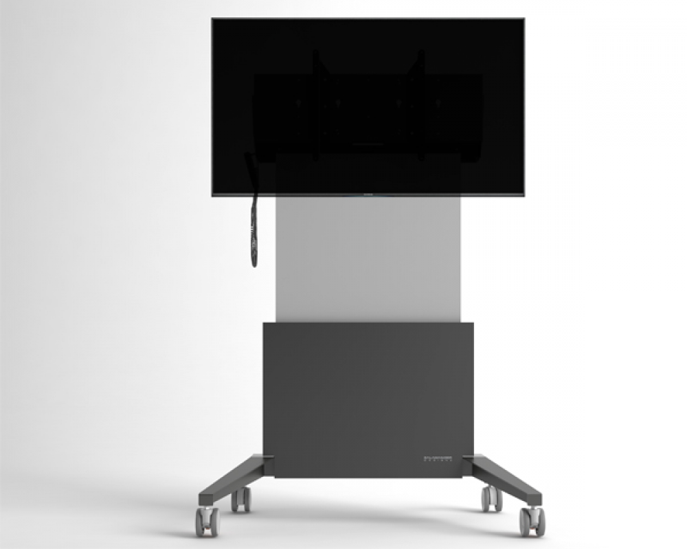 FPS2/EL/GG Mobile Stand, Electric Lift- Graphite and Gray