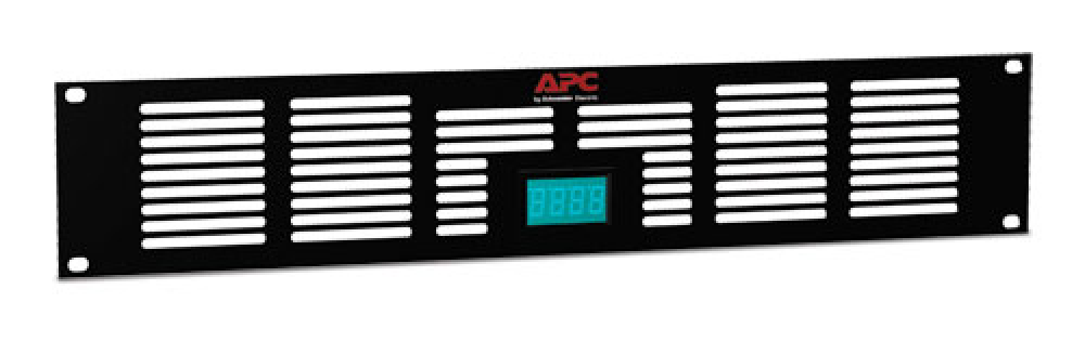 ACAC40000 NetShelter 2U Vent Panel with Temperature Display for 2U Rack Fan Panel (ACF600)