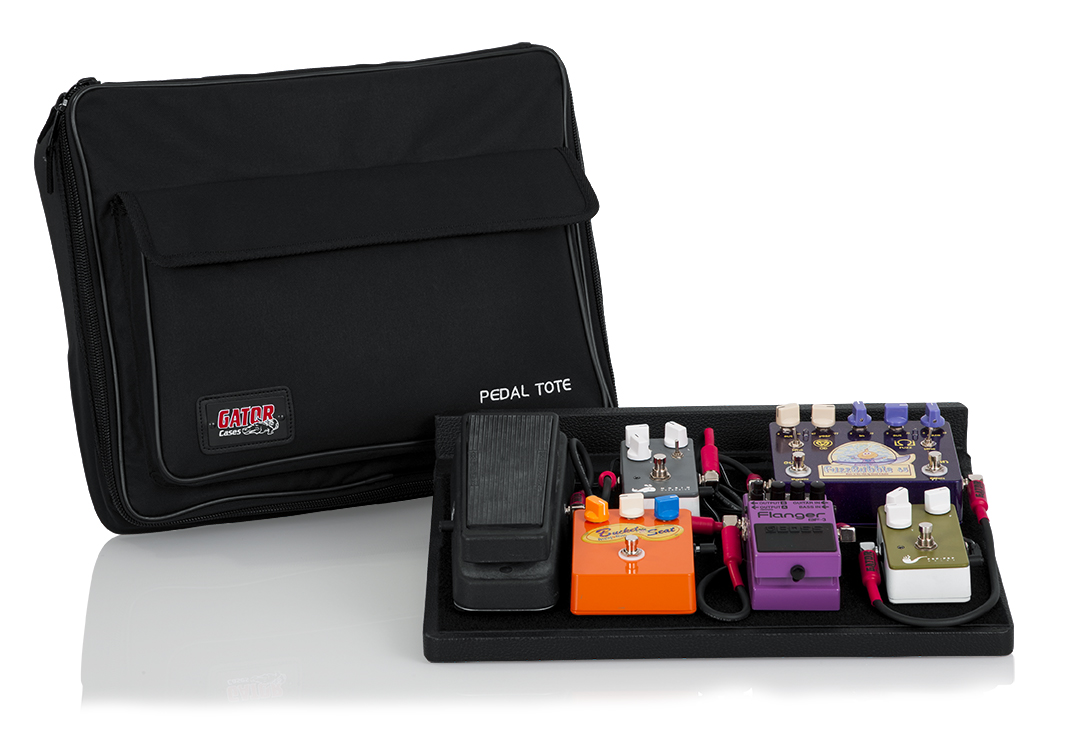GPT-BLACK Pedal Board W/ Carry Bag