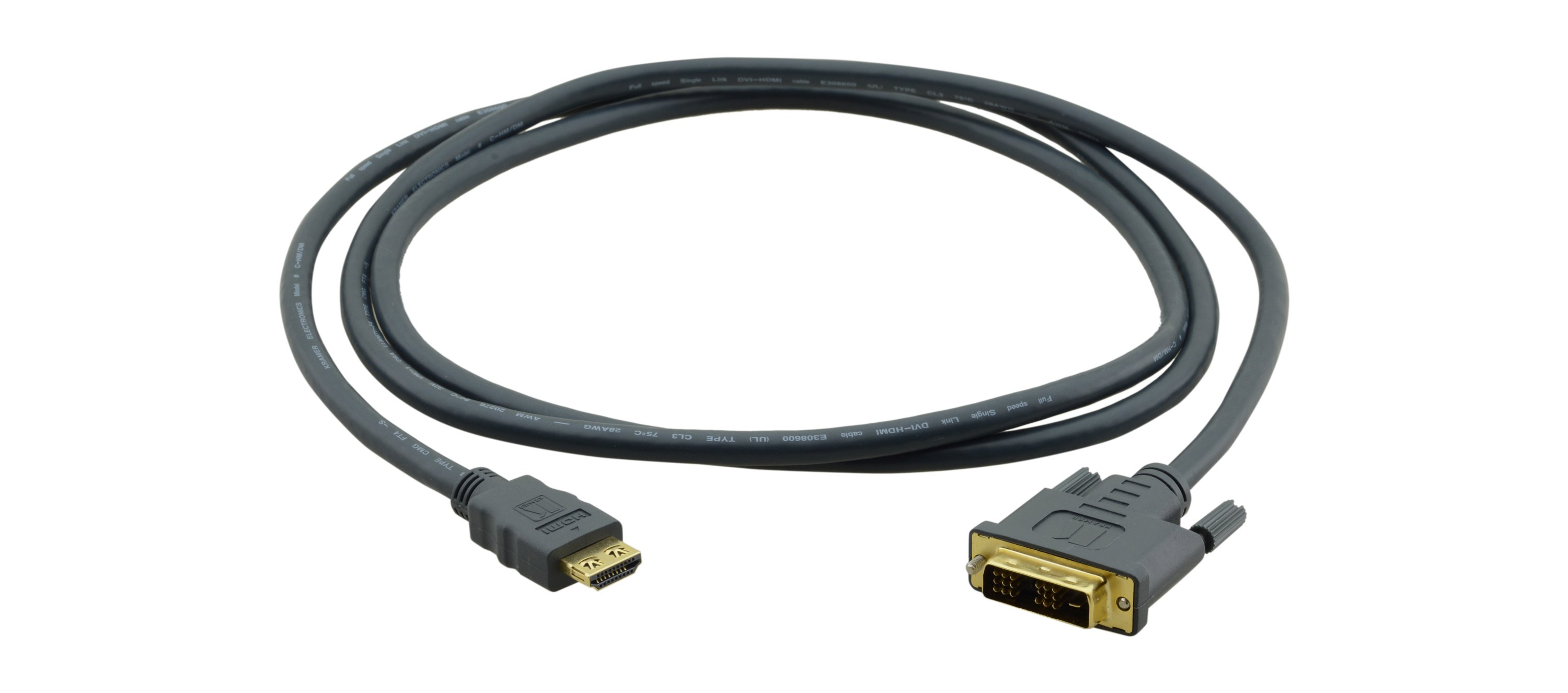 C-HM/DM-0.5 HDMI to DVI Cable 0.5'
