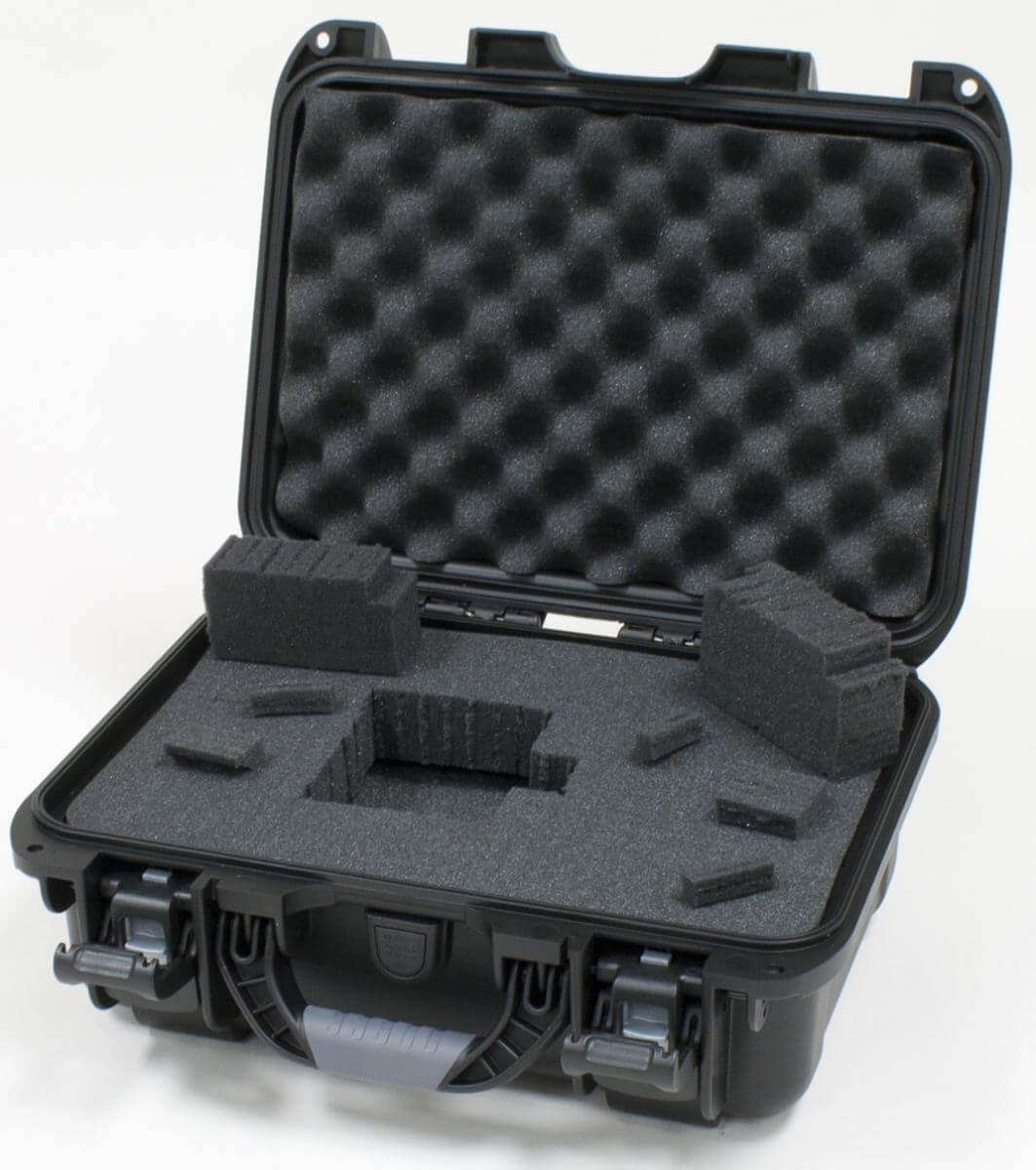 GU-1309-06-WPDF Utility Case W/Diced Foam; 13.8″X9.3″X6.2″