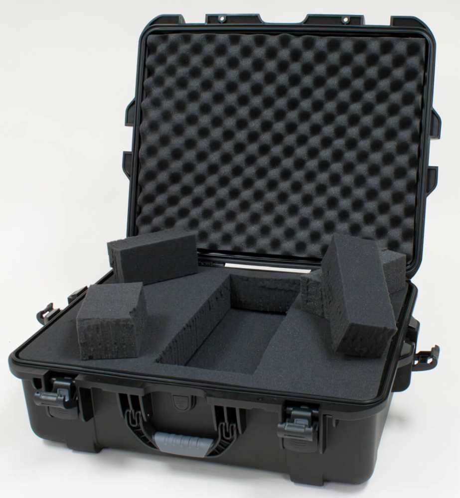 GU-2217-08-WPDF Utility Case with Diced Foam; 22″X17″X8.2″