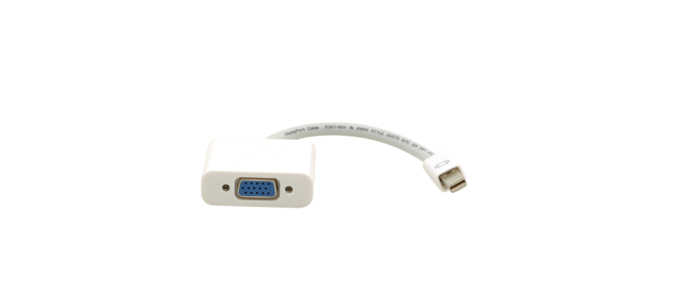 ADC-MDP/GF Mini DisplayPort (M) to 15–pin HD (F) Adapter Cable