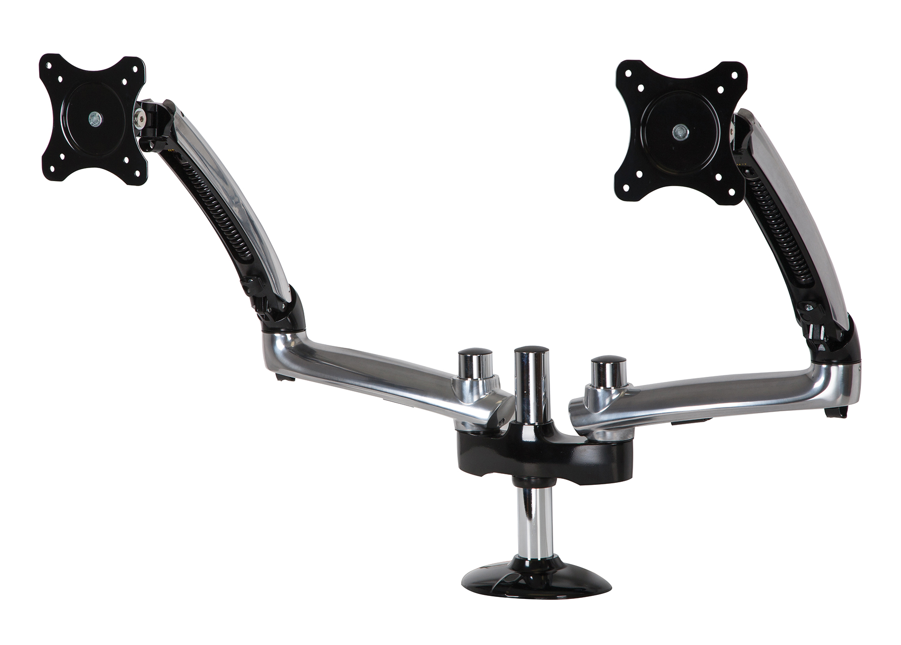 LCT620AD Clamp-On Base Dual Monitor Desktop Arm Mount