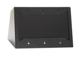 DC-3B Desktop or Wall Mounted Chassis for Decora Remote Controls and Panels - Black