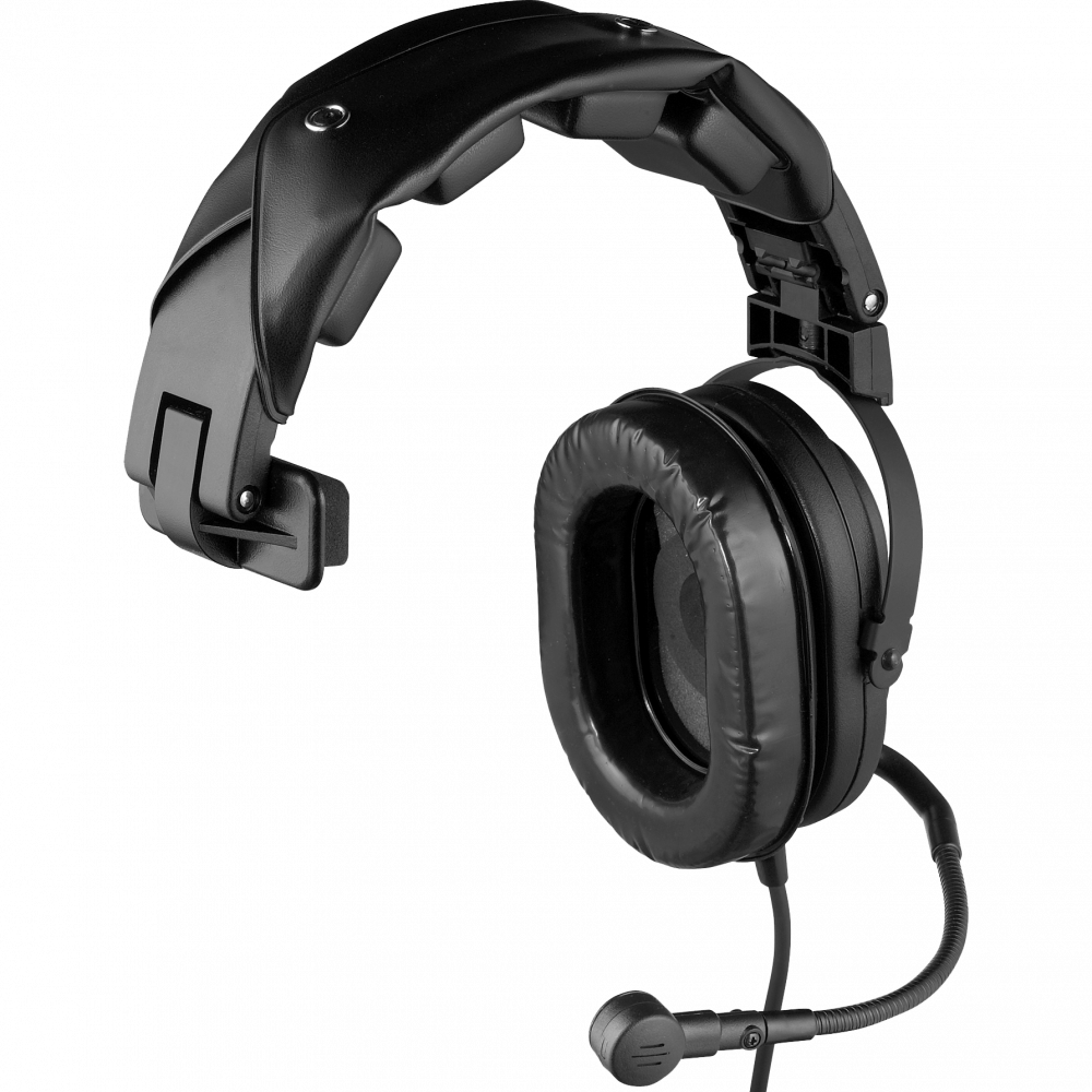 HR-1 A4M HR1, Single-Sided Full Cushion Medium Weight Noise Reduction Headset, A4M Connector