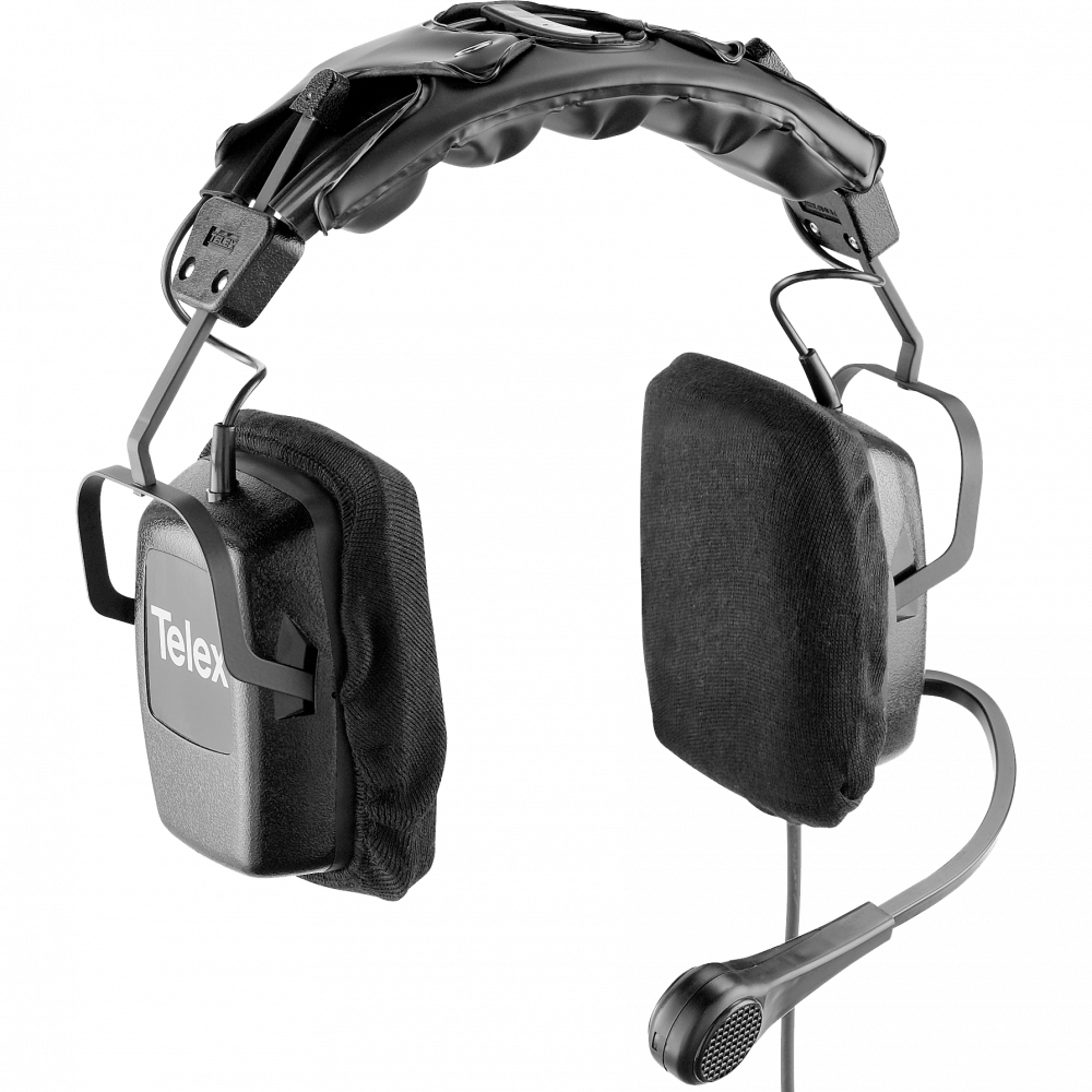PH-2 A4F Dual-Sided Headset with Flexible Dynamic Boom Mic and A4F Connector