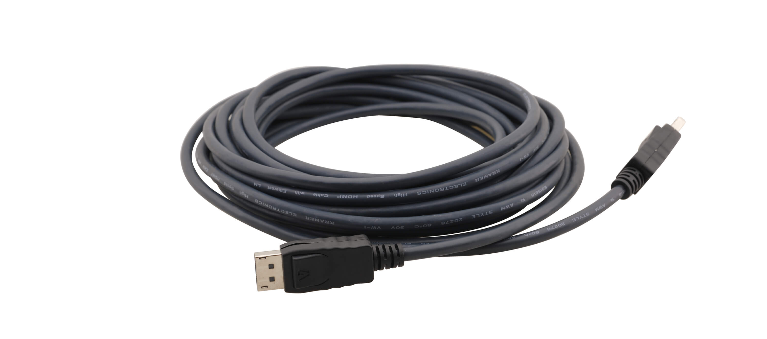 C-MDPM/MDPM-1 Flexible DisplayPort Cable - 1'