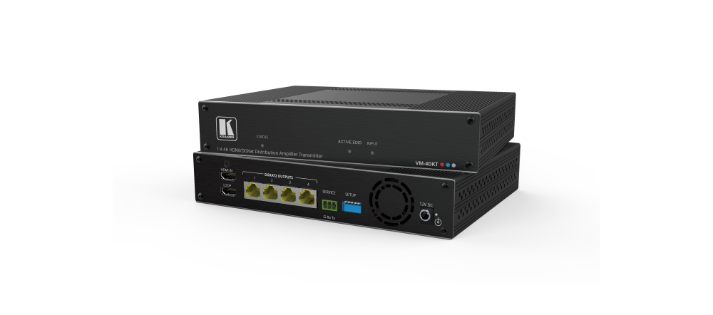 VM-4DKT 1:4 4K60 4:4:4 HDMI to Long–Reach DGKat 2.0 DA