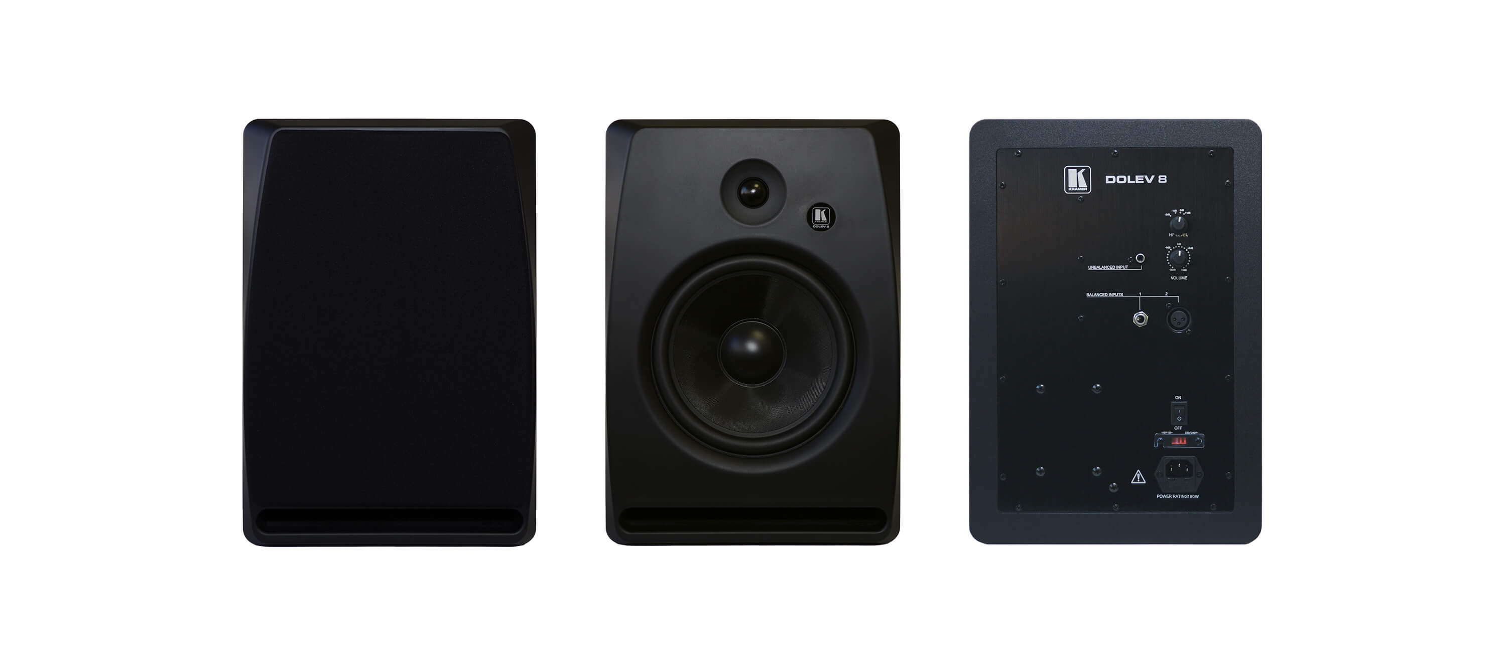 DOLEV8 2-Way, Bi-Amplified Studio Grade Speaker