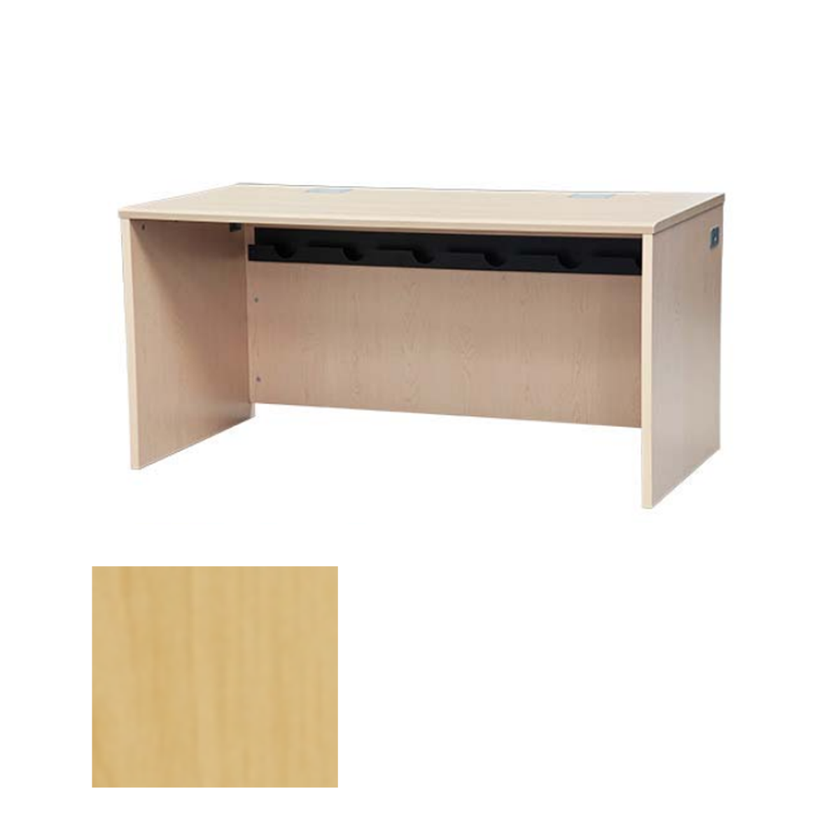 DSYZ6030EX FMT Teacher/Student Desk, Fusion Maple