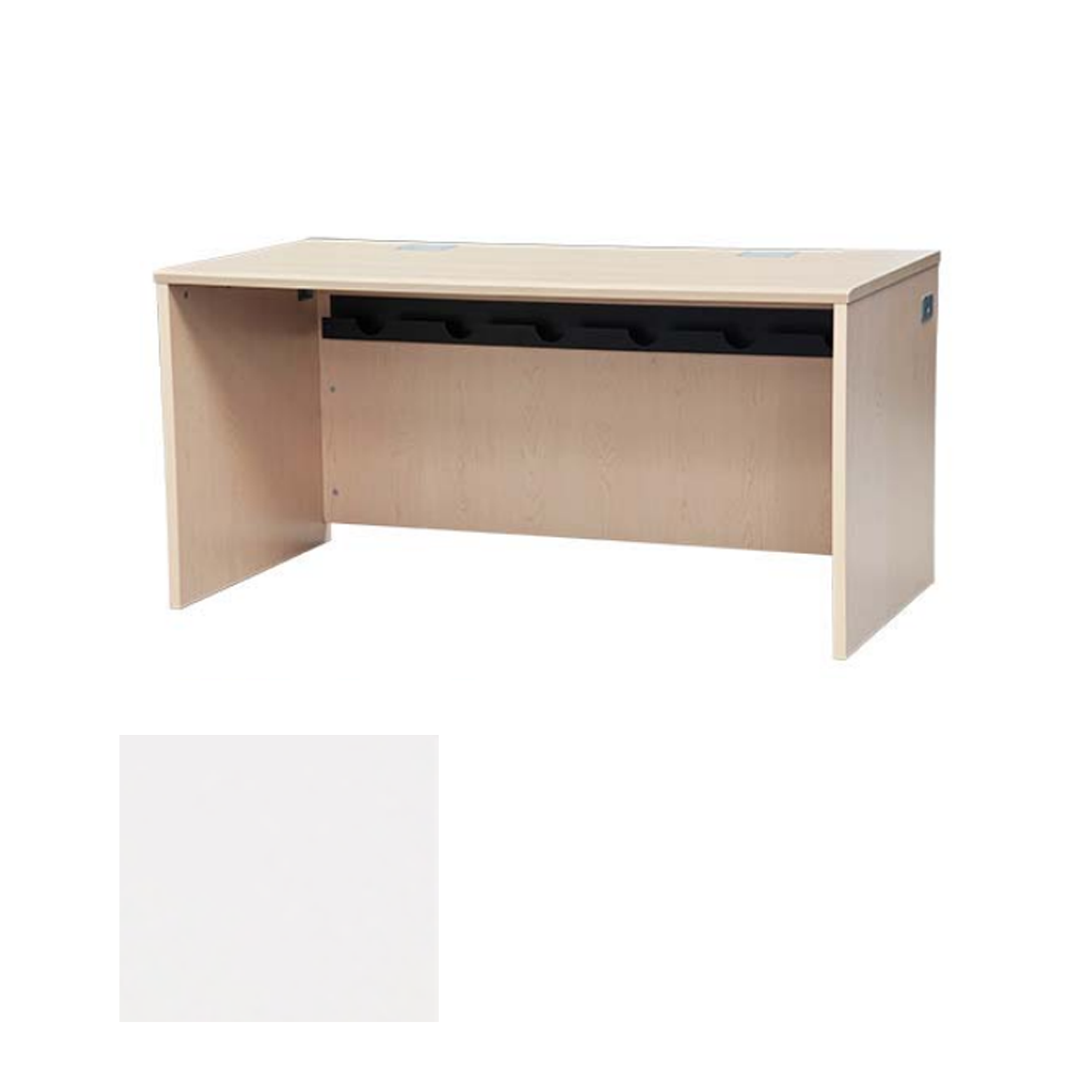 DSYZ6030EX CWT Teacher/Student Desk, Crystal White