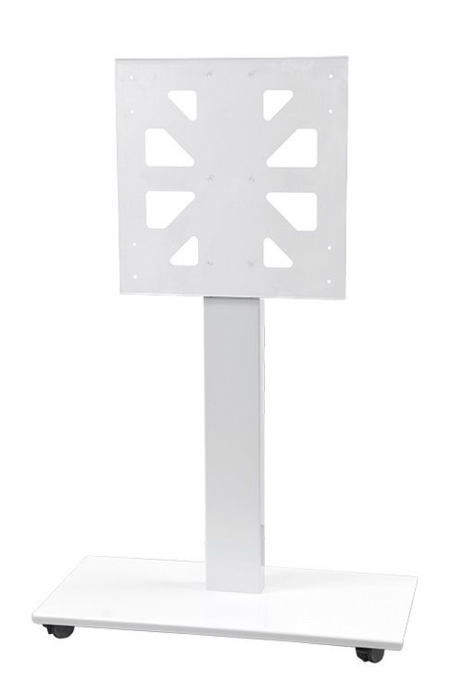 SYZ84-K Mobile Monitor Stand (White)